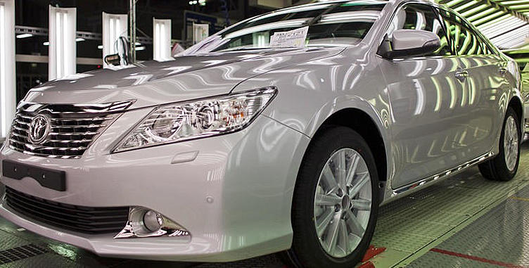 Toyota начнет штамповать детали на заводе в Петербурге Toyota начнет штамповать детали на заводе в Петербурге