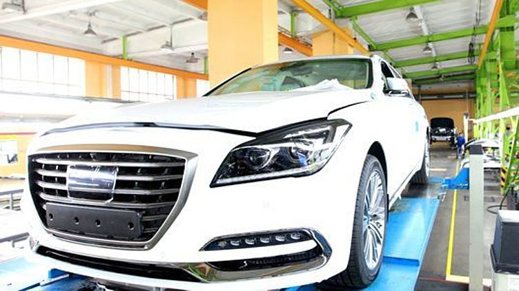 В Калининграде начали выпускать премиум-седан Genesis G80 В Калининграде начали выпускать премиум-седан Genesis G80