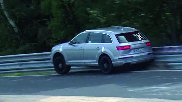 Заряженный Audi SQ7 не выдержал испытаний Нюрбургрингом Заряженный Audi SQ7 не выдержал испытаний Нюрбургрингом