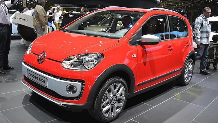 VW up! по пути в Женеву превратился во 