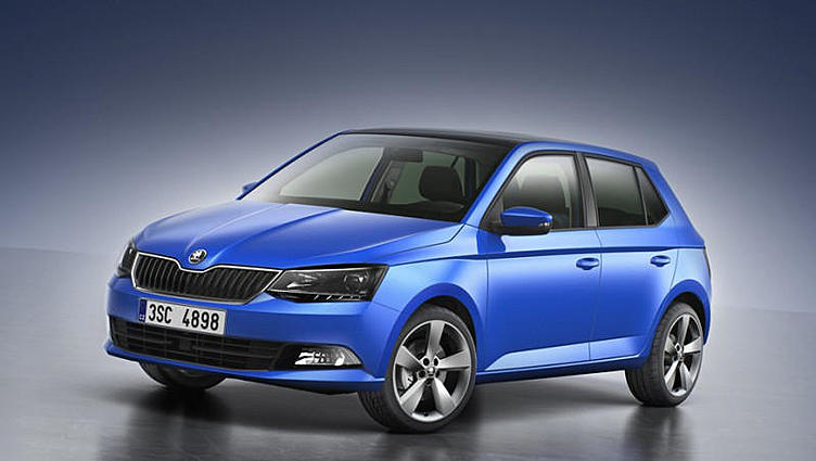Рассекречен экстерьер хэтчбека Skoda Fabia третьего поколения Рассекречен экстерьер хэтчбека Skoda Fabia третьего поколения