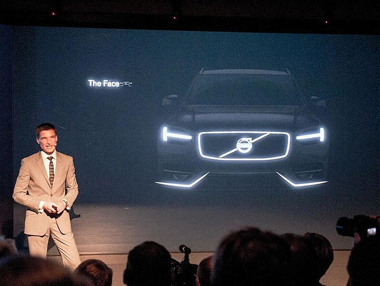 Volvo намекнул на облик нового поколения XC90 Volvo намекнул на облик нового поколения XC90