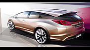 Honda представит в Женеве концепт универсала Civic и новое поколение NSX