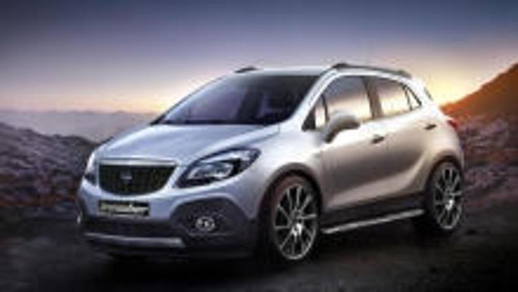Тюнинг-ателье пошило костюм на кроссовер Opel Mokka Тюнинг-ателье пошило костюм на кроссовер Opel Mokka