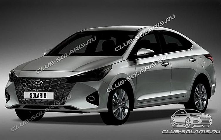 Рестайлинг для Hyundai Solaris - новые фотографии и характеристики Рестайлинг для Hyundai Solaris - новые фотографии и характеристики