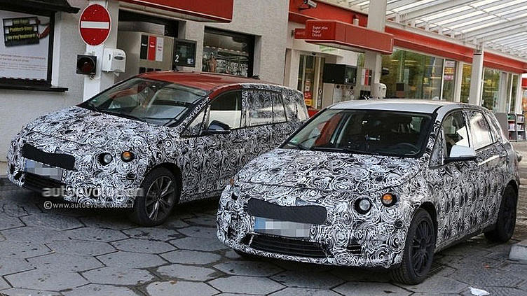 Фотошпионы засекли прототипы компактвэнов BMW Фотошпионы засекли прототипы компактвэнов BMW