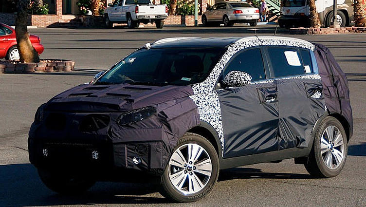 Кроссовер Kia Sportage подвергнется рестайлингу Кроссовер Kia Sportage подвергнется рестайлингу