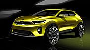 Новый компактный кроссовер Kia Stonic дебютирует в июле
