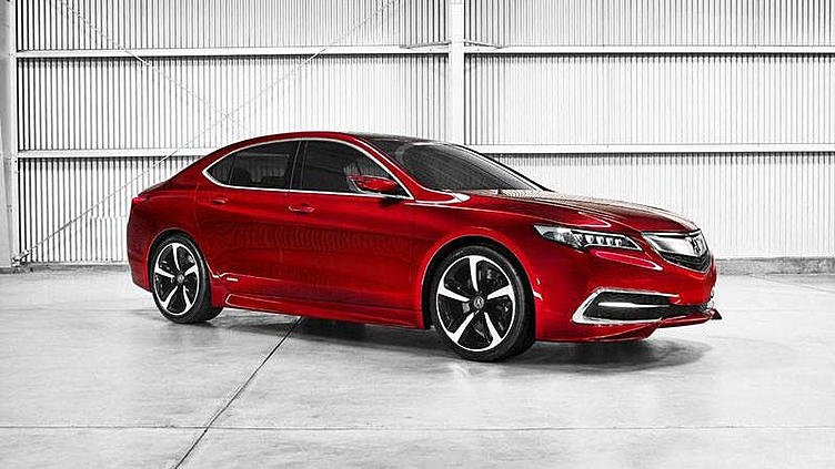 Новый седан Acura TLX доедет до России к концу 2014 года