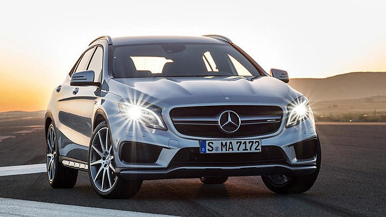 Небольшой кроссовер Mercedes обгонит многие спорткары Небольшой кроссовер Mercedes обгонит многие спорткары