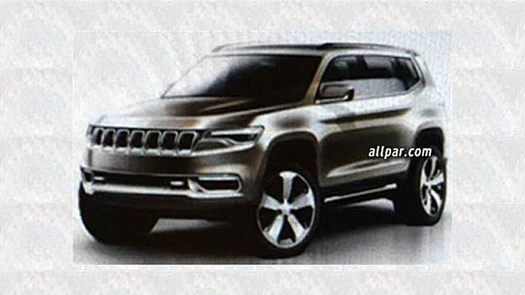 Jeep построит удлиненный гибридный вседорожник Jeep построит удлиненный гибридный вседорожник