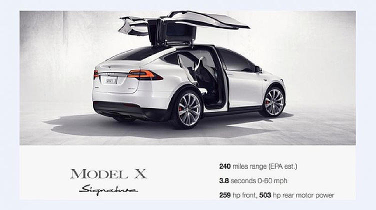 Tesla Motors рассекретила свой нашумевший кроссовер Tesla Motors рассекретила свой нашумевший кроссовер