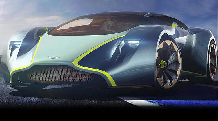 Aston Martin снарядил виртуальный прототип 800-сильным мотором
