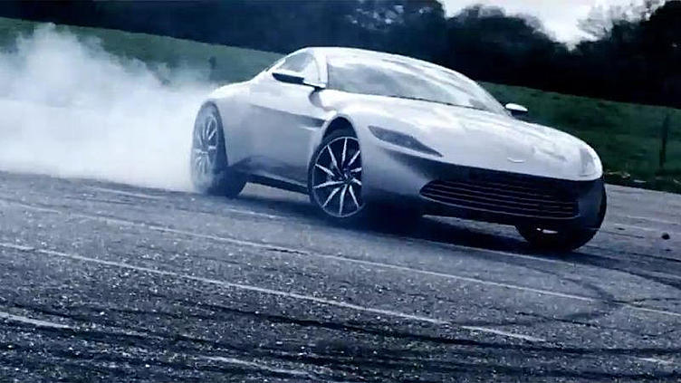 Aston Martin вывел на трек новый суперкар Джеймса Бонда