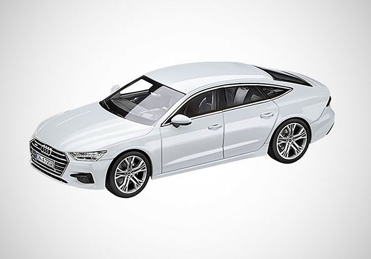 Дизайн нового хэтчбека Audi A7 раскрыли на масштабной модели