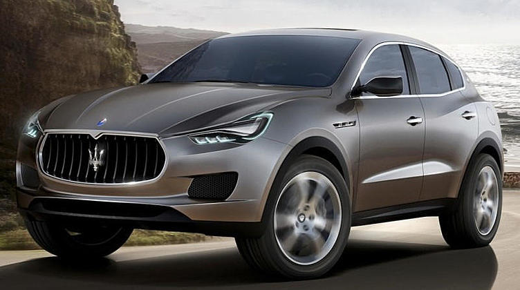 Кроссовер Maserati выскочит, как черт из табакерки