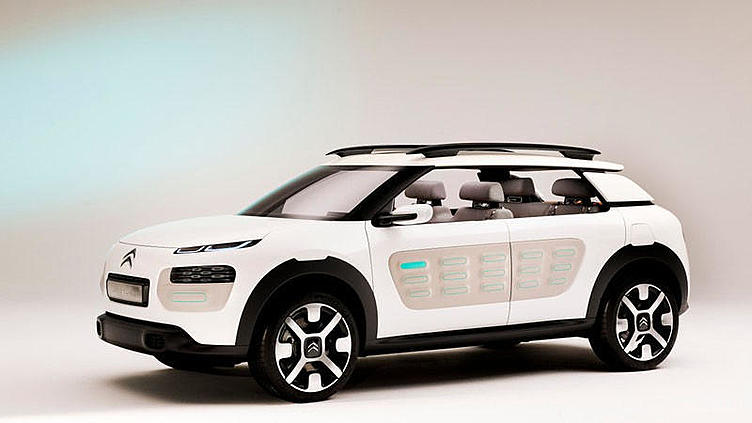 Citroen рассекретил машину с подушкой на потолке Citroen рассекретил машину с подушкой на потолке