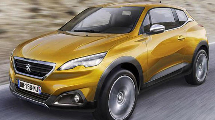 Кроссовер Peugeot 2008 лишится пары дверей Кроссовер Peugeot 2008 лишится пары дверей