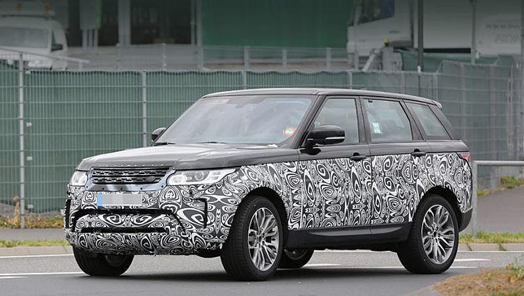 Модель Range Rover Sport переживёт рестайлинг в 2016 году