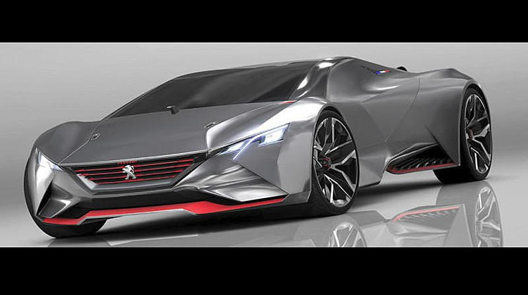 Анонсированный суперкар Peugeot оказался виртуальным Анонсированный суперкар Peugeot оказался виртуальным