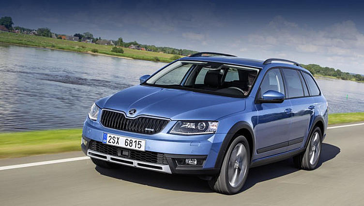 Универсал Skoda Octavia Scout получил новый двигатель Универсал Skoda Octavia Scout получил новый двигатель