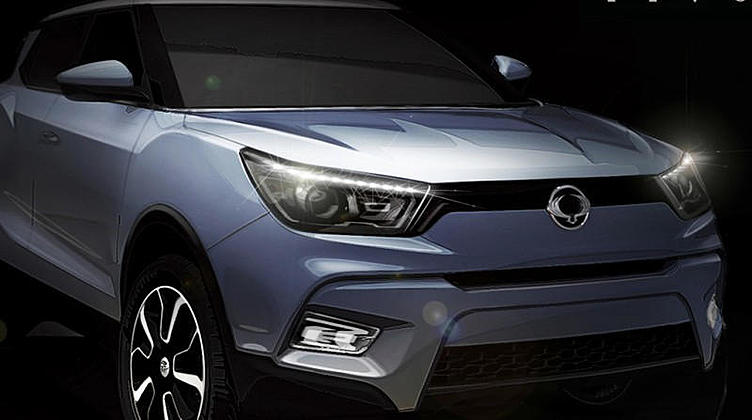 Новый кроссовер SsangYong появится на рынке в январе