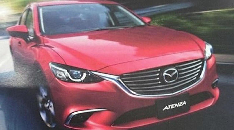 Внешность обновленной Mazda6 перестала быть секретом Внешность обновленной Mazda6 перестала быть секретом
