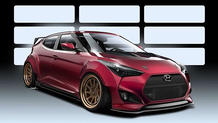 Hyundai привезет на шоу SEMA «заряженный» Veloster