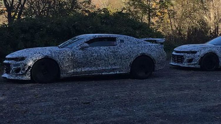 Chevrolet тестирует хардкорную версию купе Camaro Chevrolet тестирует хардкорную версию купе Camaro