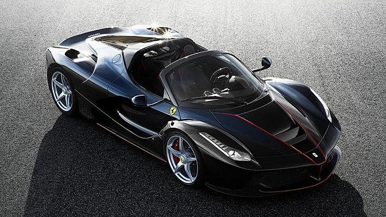 Супергибрид Ferrari LaFerrari лишился крыши