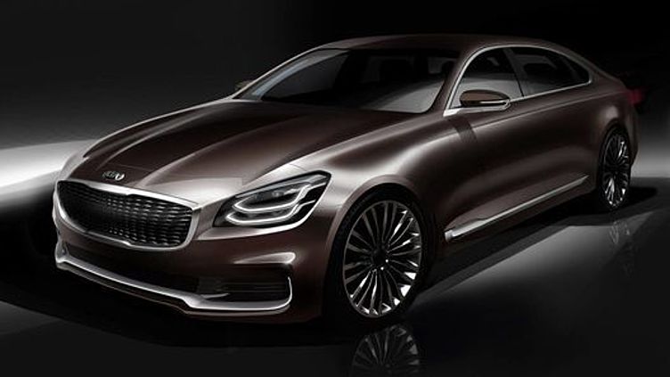 Раскрыта внешность нового Kia Quoris Раскрыта внешность нового Kia Quoris