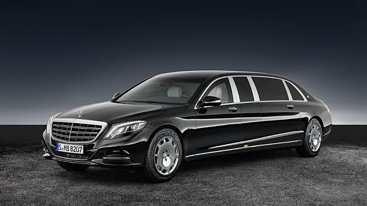 «Мерседес» построил бронированный лимузин Maybach «Мерседес» построил бронированный лимузин Maybach