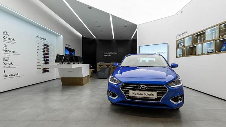 Москвичам предложили покупать Hyundai в торговом центре Москвичам предложили покупать Hyundai в торговом центре