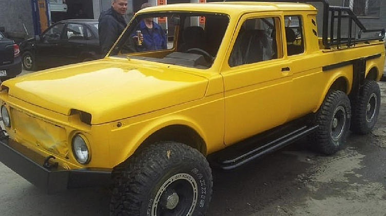 Россияне построили свой ответ Mercedes G63 AMG 6x6 Россияне построили свой ответ Mercedes G63 AMG 6x6