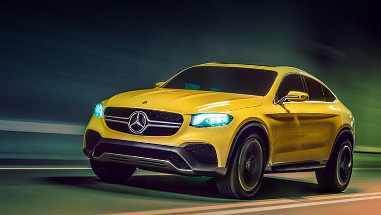 Концепт Mercedes GLC Coupe оказался почти серийным на вид Концепт Mercedes GLC Coupe оказался почти серийным на вид