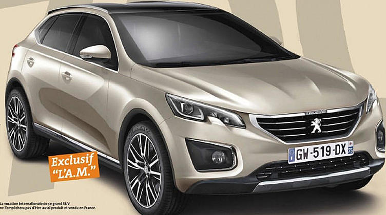 Peugeot выпустит самый большой кроссовер