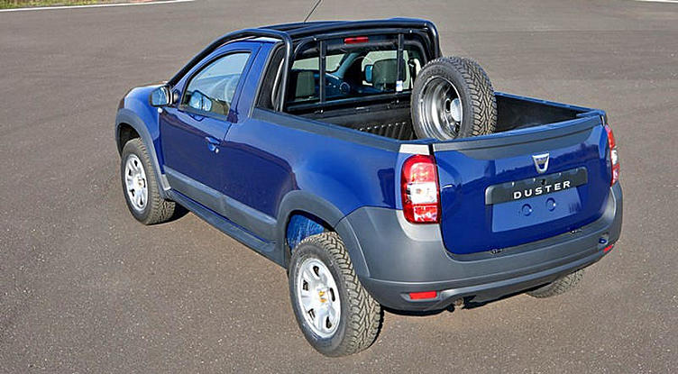 Ателье Romturingia превратило кроссовер Dacia Duster в пикап Ателье Romturingia превратило кроссовер Dacia Duster в пикап