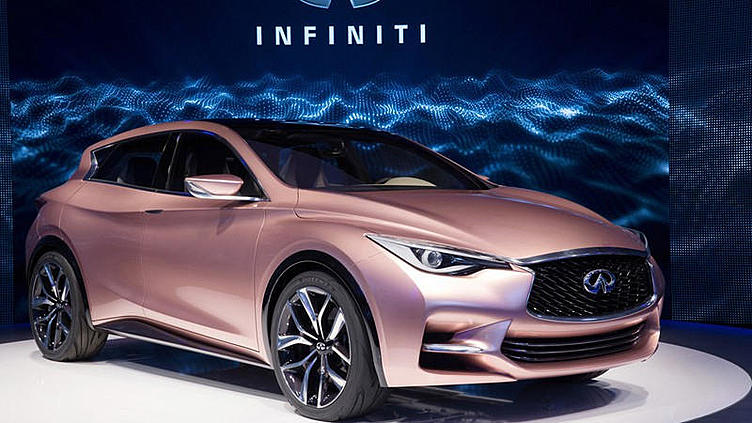 Концептуальный Infiniti Q30 на 95% похож на серийную модель Концептуальный Infiniti Q30 на 95% похож на серийную модель