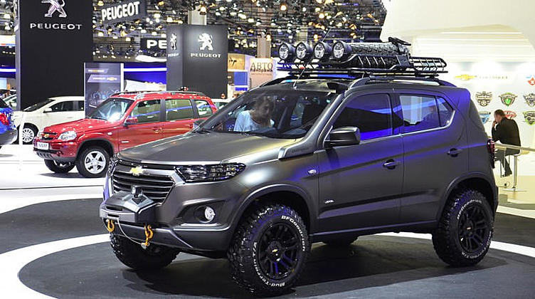 Прототип нового поколения Chevrolet Niva показали в Москве Прототип нового поколения Chevrolet Niva показали в Москве