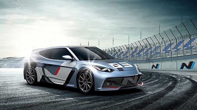 Hyundai построил среднемоторный хот-хэтч с активной аэродинамикой Hyundai построил среднемоторный хот-хэтч с активной аэродинамикой