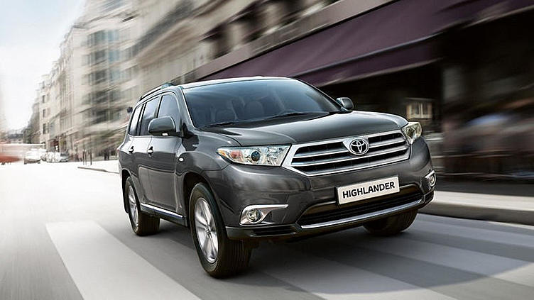 Новое поколение Toyota Highlander покажут через 2 недели