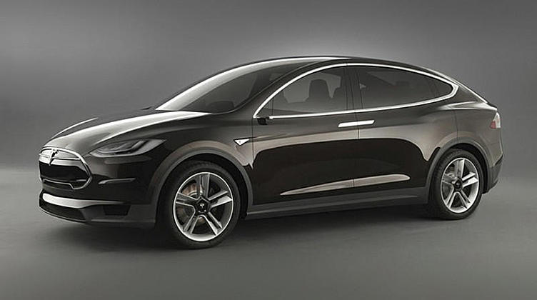 Электрический кроссовер Tesla появится в начале 2015 года