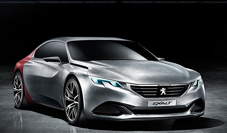 Шоу-каром Exalt Peugeot продолжит тему купеобразных седанов Шоу-каром Exalt Peugeot продолжит тему купеобразных седанов