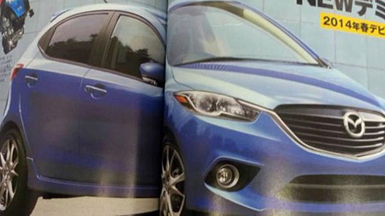 Японцы готовят новое поколение Mazda2 Японцы готовят новое поколение Mazda2