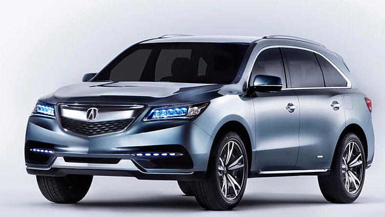 Новое поколение Acura MDX покажут через неделю