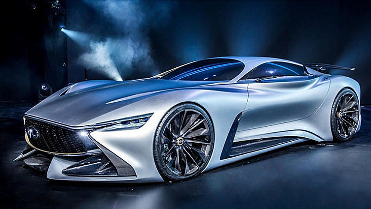 Концепт Infiniti Vision GT ступил из виртуального мира в реальный Концепт Infiniti Vision GT ступил из виртуального мира в реальный