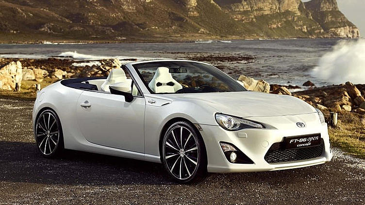 Toyota опубликовала фотографии открытой GT86