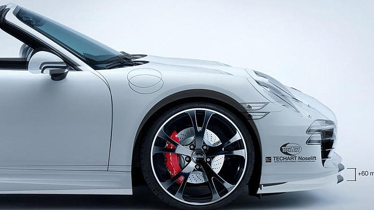 Ателье Techart научило Porsche 911 Ателье Techart научило Porsche 911