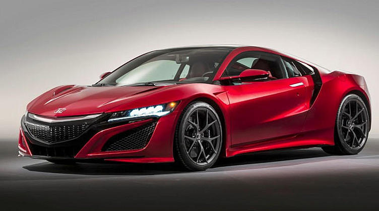 Acura представила европейскую версию легендарного суперкара NSX