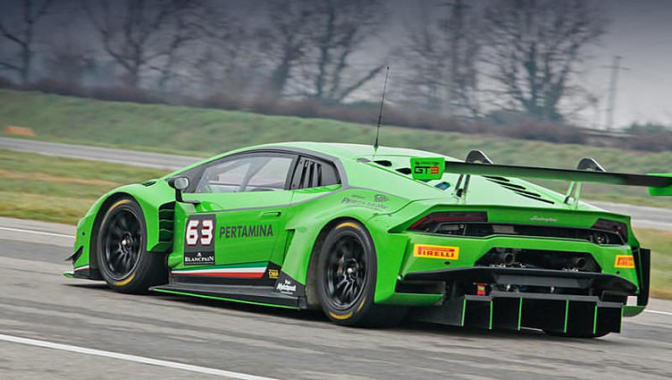 Суперкар Lamborghini Huracan подготовили для гонок GT3 Суперкар Lamborghini Huracan подготовили для гонок GT3